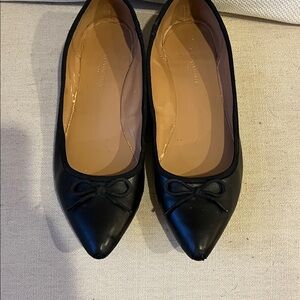 Banana Republic Black Bow Flats